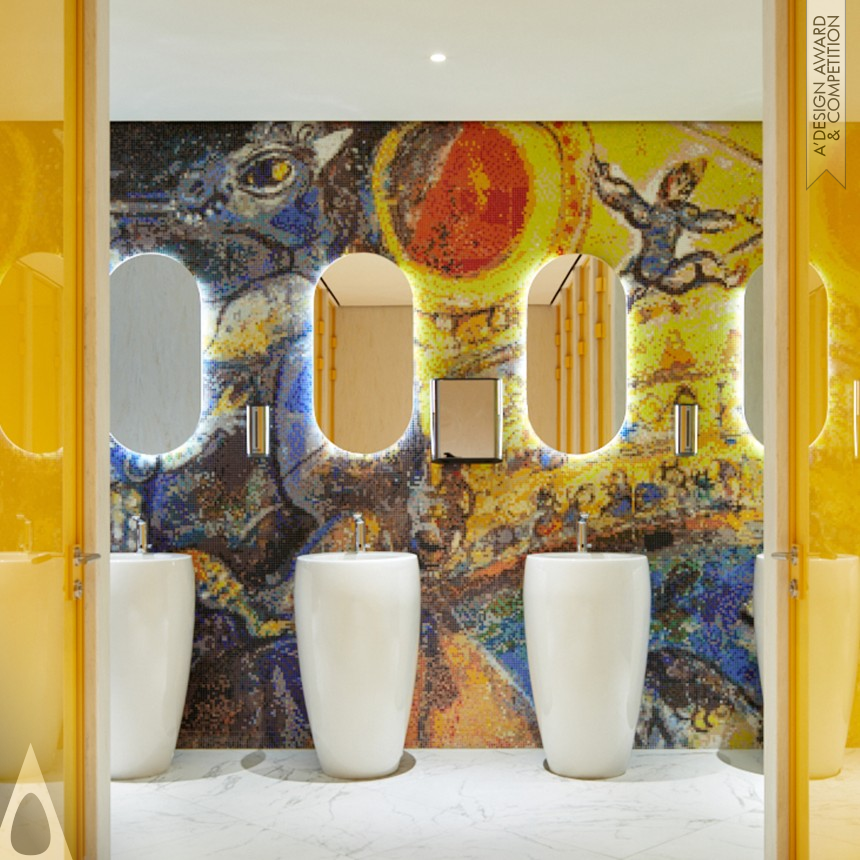 Chagall Lounge - Bronze Interior Space and Exhibition Design Award Winner