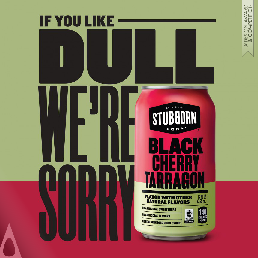 Stubborn Soda Cans - Iron Packaging Design Award Winner