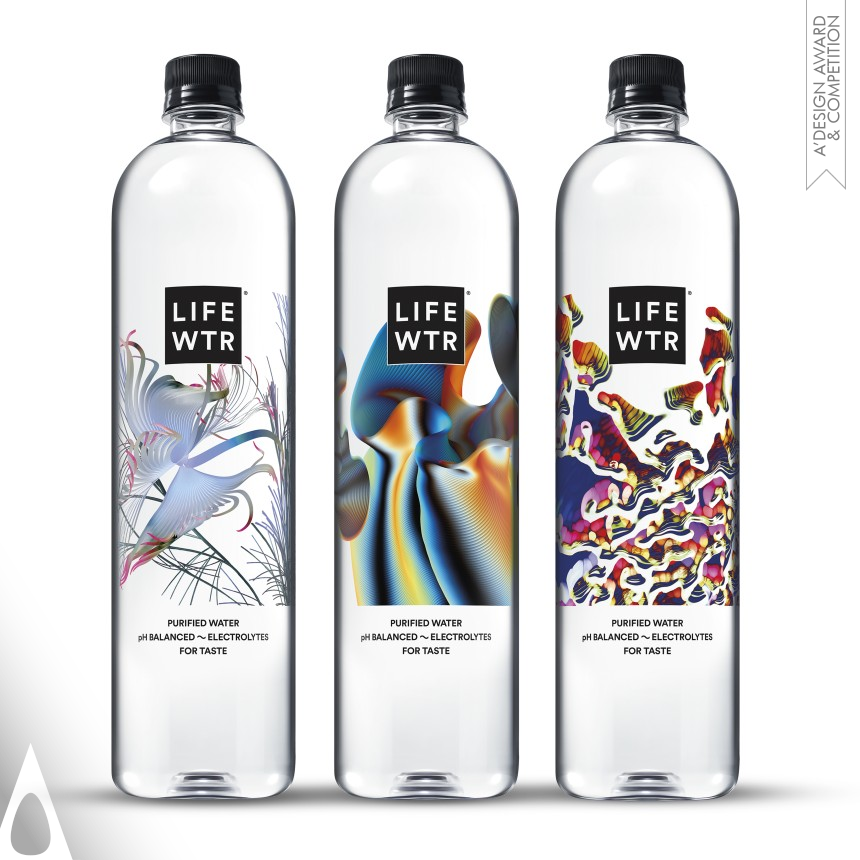 Lifewtr Series 7: Art through Technology Packaging