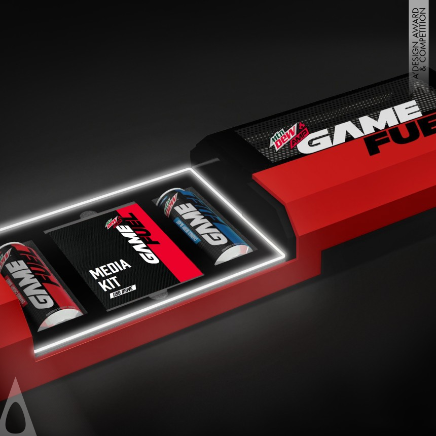 Mtn Dew AMP Game Fuel Launch - Silver Packaging Design Award Winner