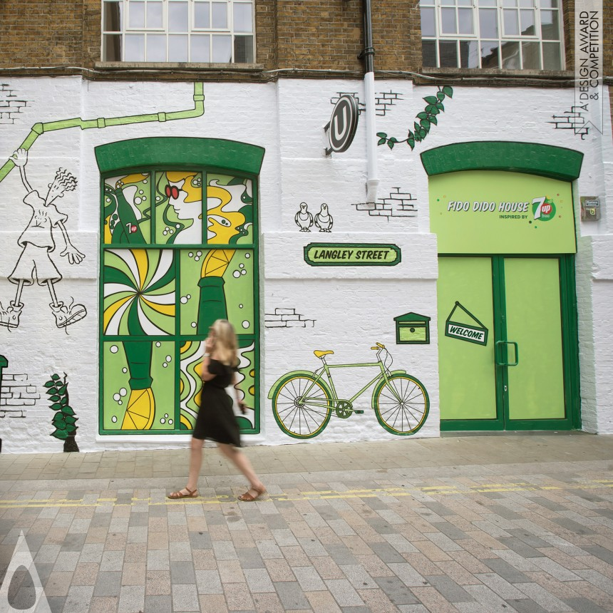 Bronze Event and Happening Design Award Winner 2020 Fido Dido House by 7UP Free  Experiential 