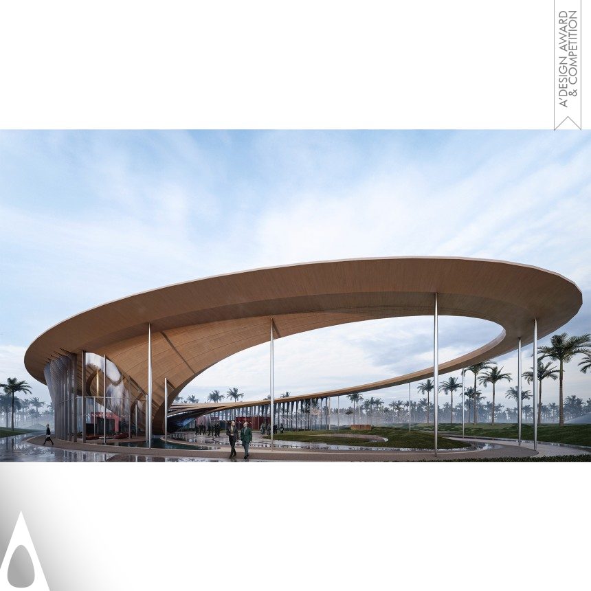 Haikou West Coast Southern Park - Golden Architecture, Building and Structure Design Award Winner