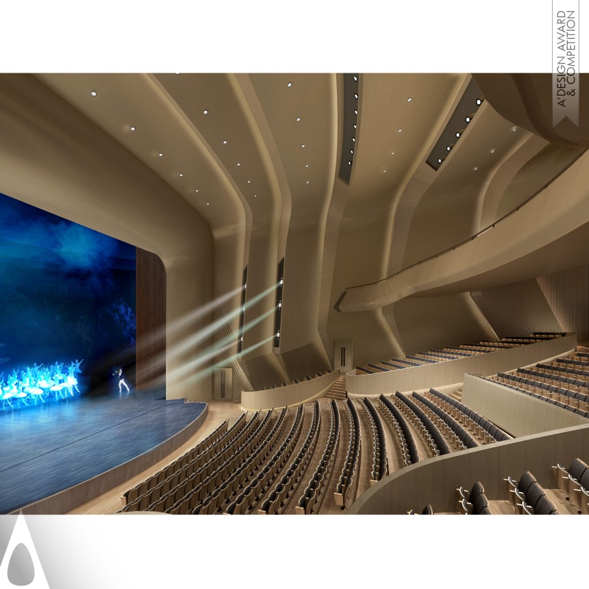 Jianyang Culture and Art Center - Golden Interior Space and Exhibition Design Award Winner