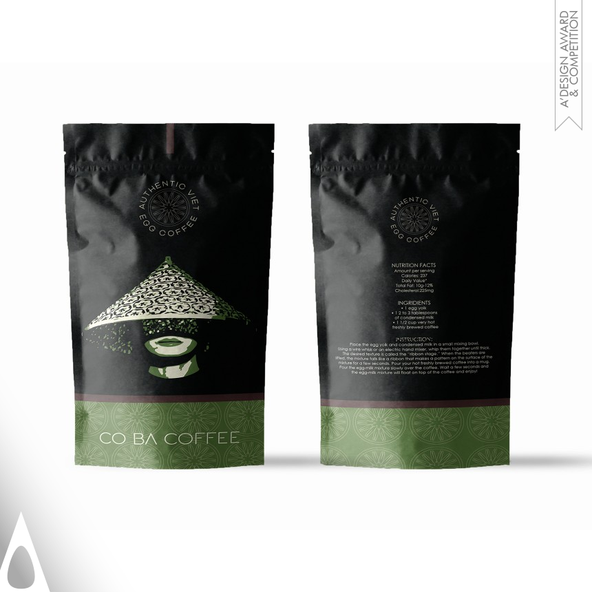 Bronze Packaging Design Award Winner 2020 Co Ba Coffee Packaging Design 