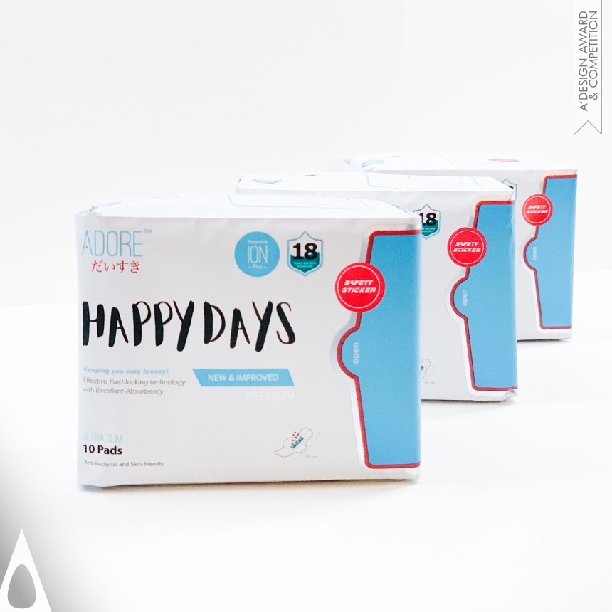 Adore Repackaging designed by Etereo Pte Ltd