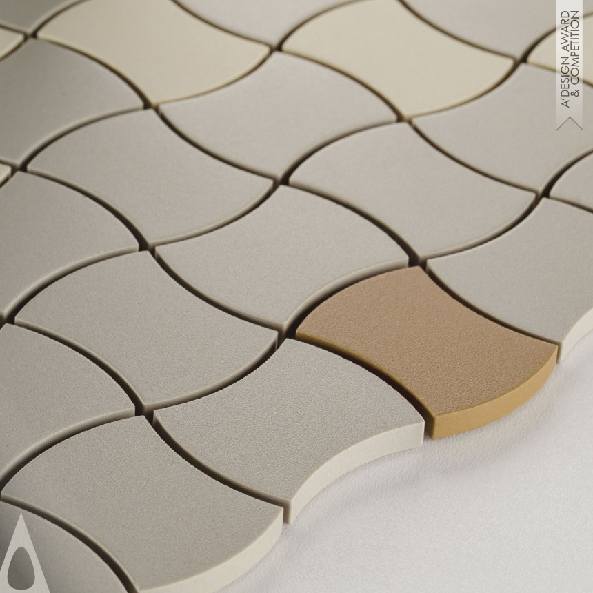 Bronze Building Materials and Construction Components Design Award Winner 2020 Modernizm Ceramic Tiles Collection 