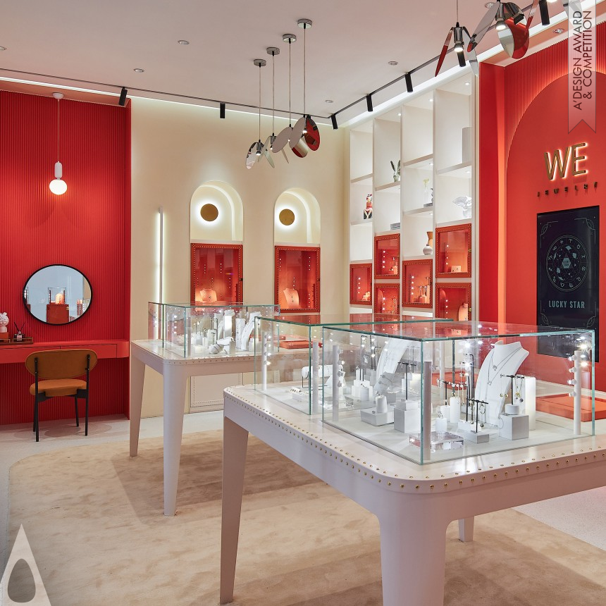 Fengfeng Chen's We Jewelry Retail Space