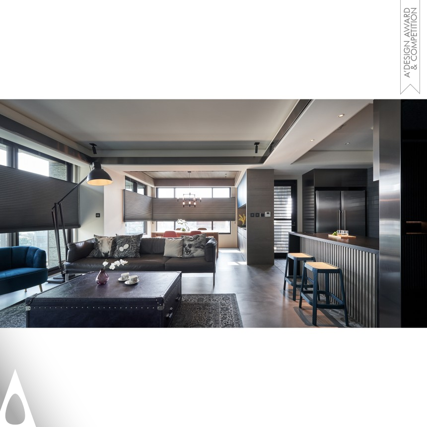 Iron Interior Space and Exhibition Design Award Winner 2020 Mountain and Sea Residential Apartment 