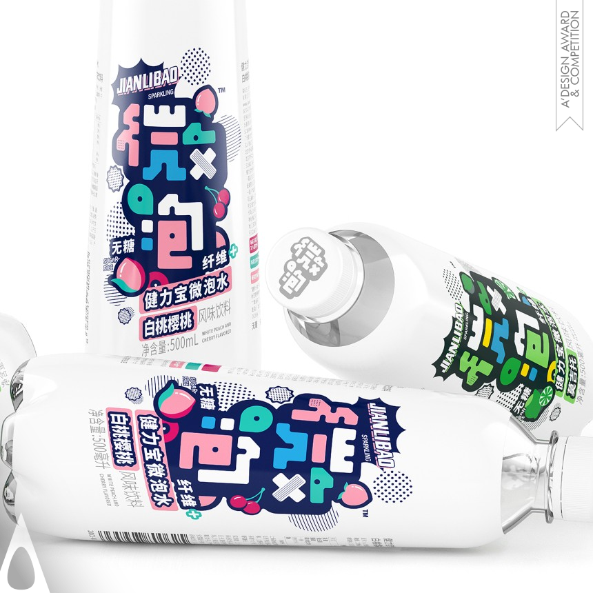 Tiger Pan's Jianlibao Wepop Sugar-free Sparkling Water