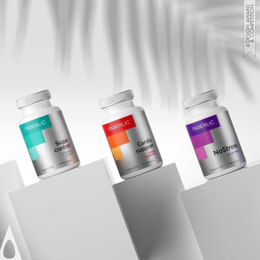 Faberlic Supplements designed by Dmitry Kultygin