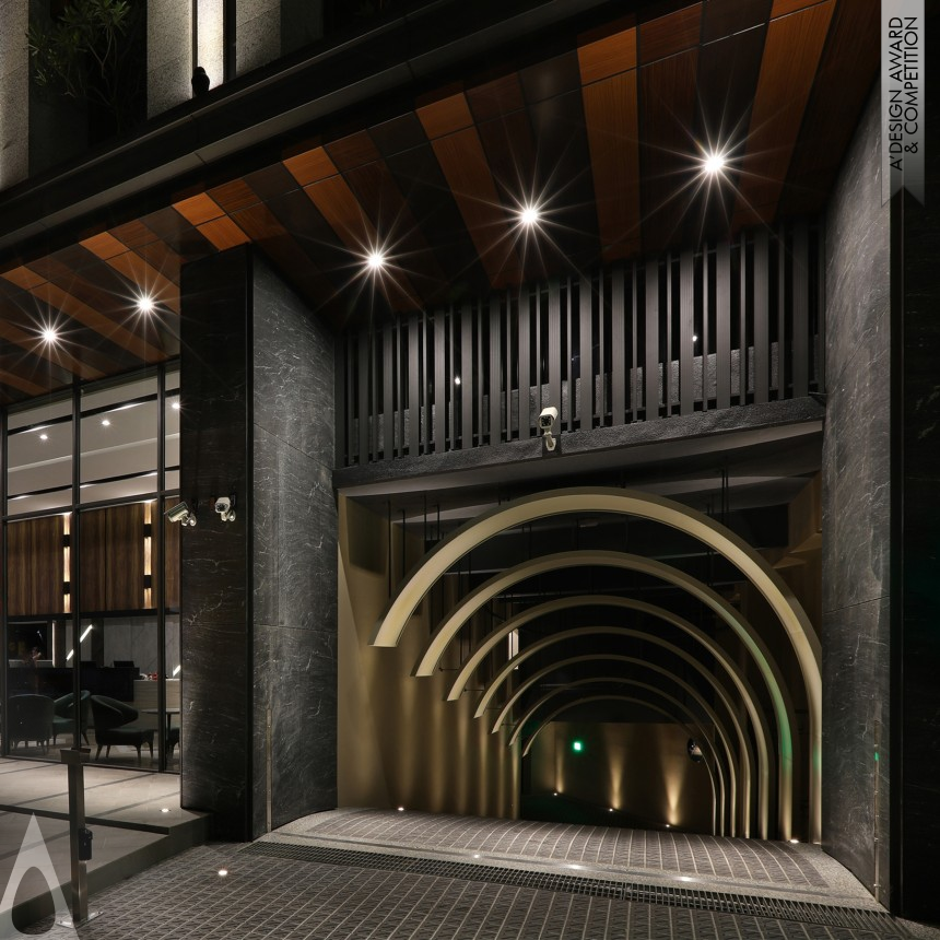 Silver Interior Space and Exhibition Design Award Winner 2020 KUN Hotel 