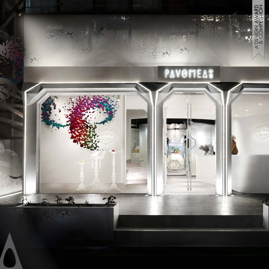 Jansword Zhu's Pavomea Dessert Store Dessert Branding