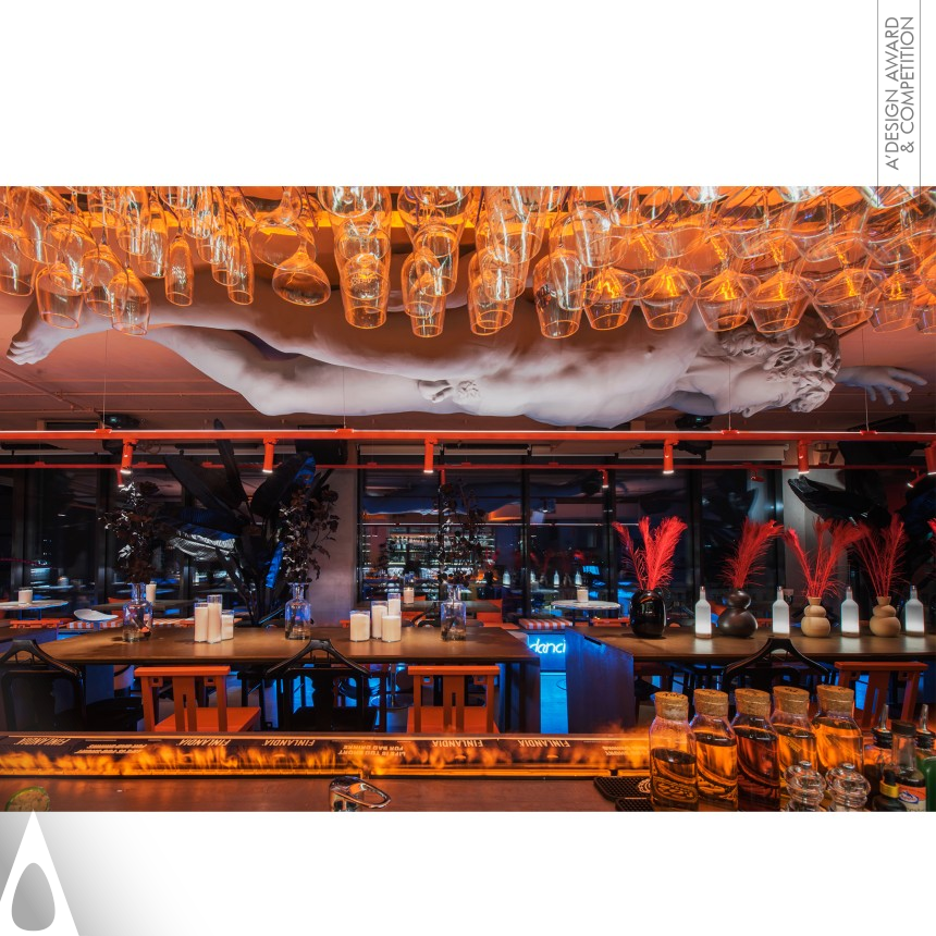 Golden Interior Space and Exhibition Design Award Winner 2020 Aprol Bar 