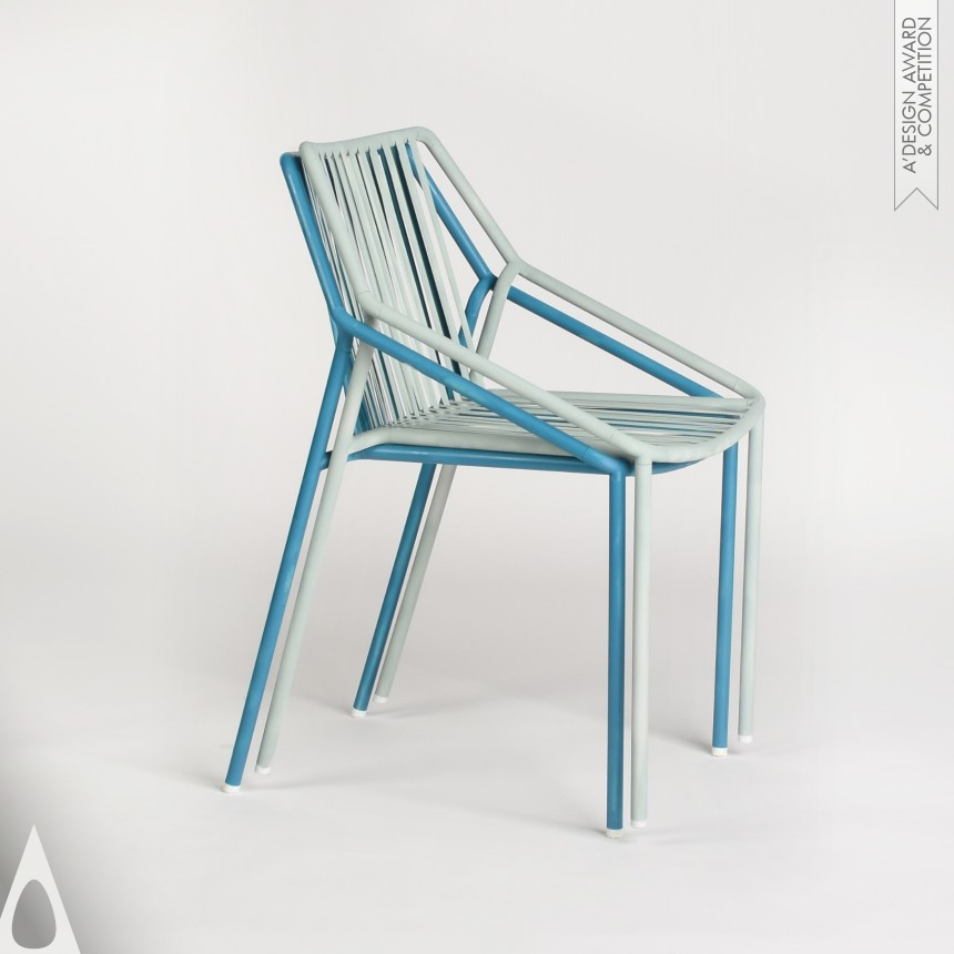 Hugo Charlet Berguerand's Tomeo Outdoor Metallic Chair