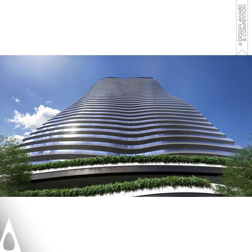 Golden Architecture, Building and Structure Design Award Winner 2020 The Landmark Skyscraper 