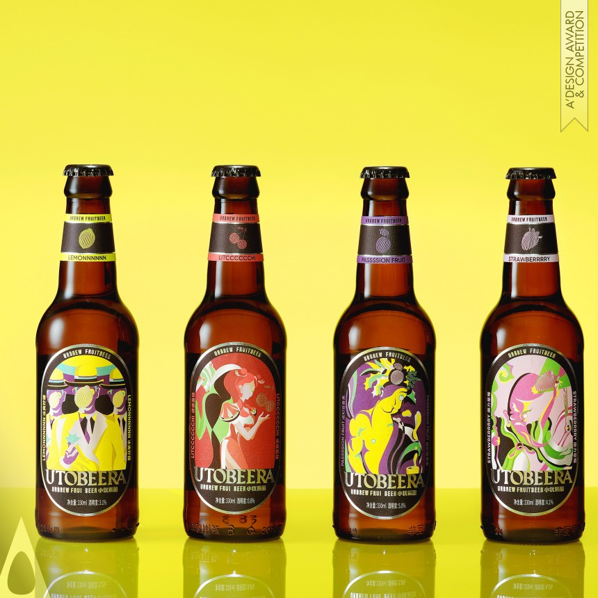 Iron Packaging Design Award Winner 2020 Utobeera Fruitbeer 