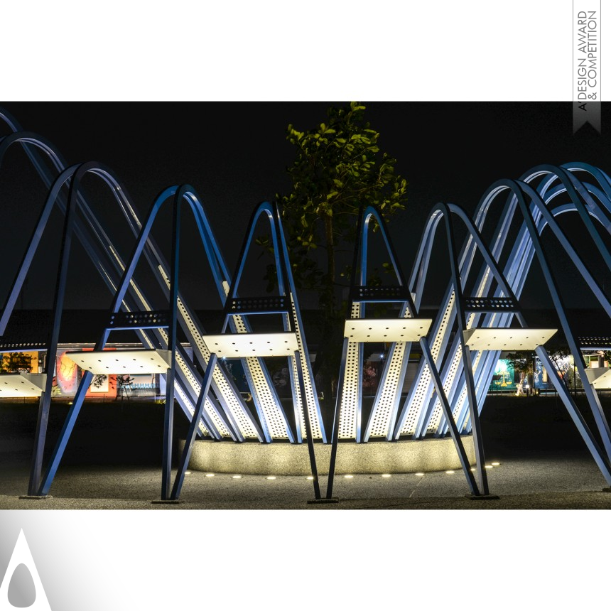 Iron Street Furniture Design Award Winner 2020 Wonderland Landscape Installation 