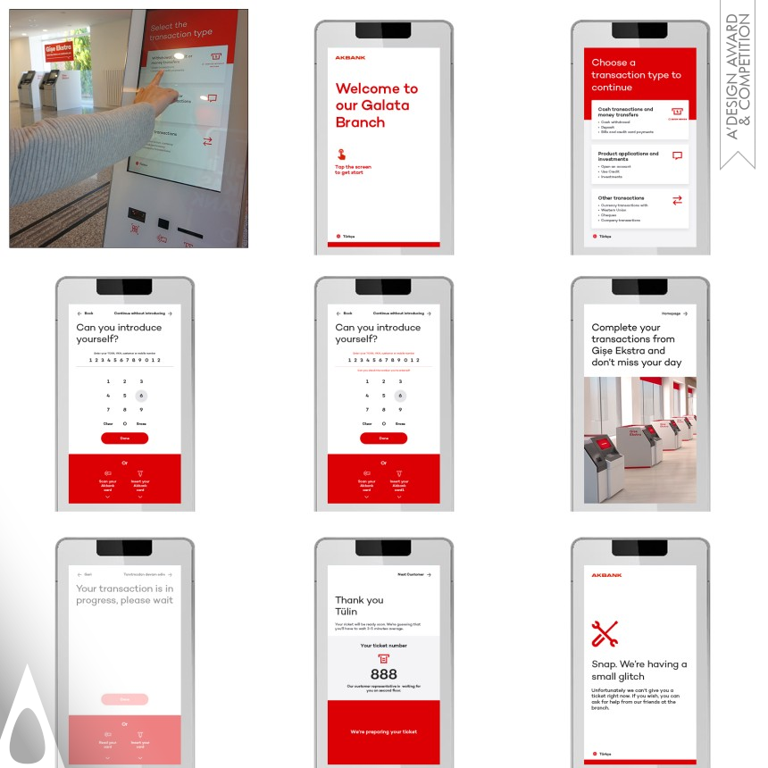 Akbank Design Studio - Staff Channels design