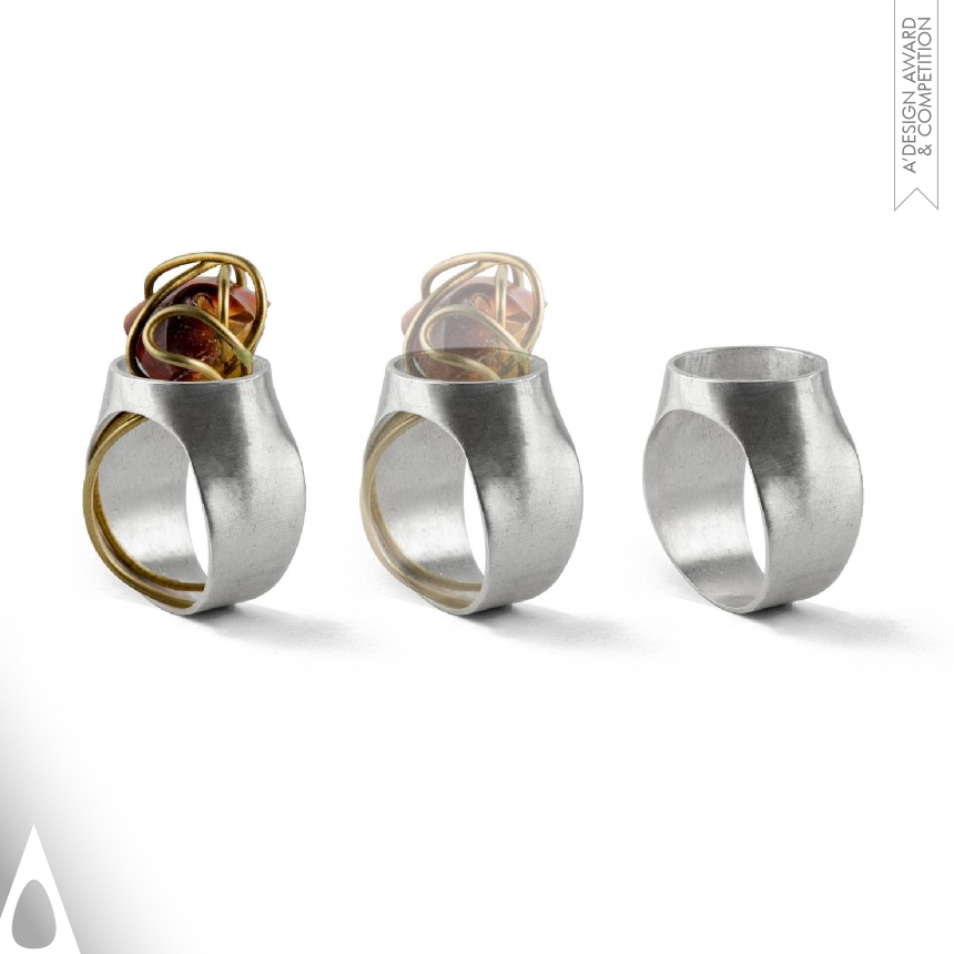 Golden Jewelry Design Award Winner 2020 Code Ring Jewelry 