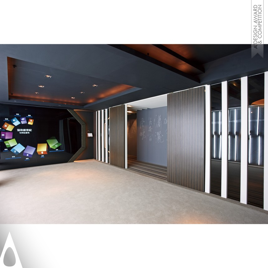 Iron Interior Space and Exhibition Design Award Winner 2020 Oriental Zen Reception Center 