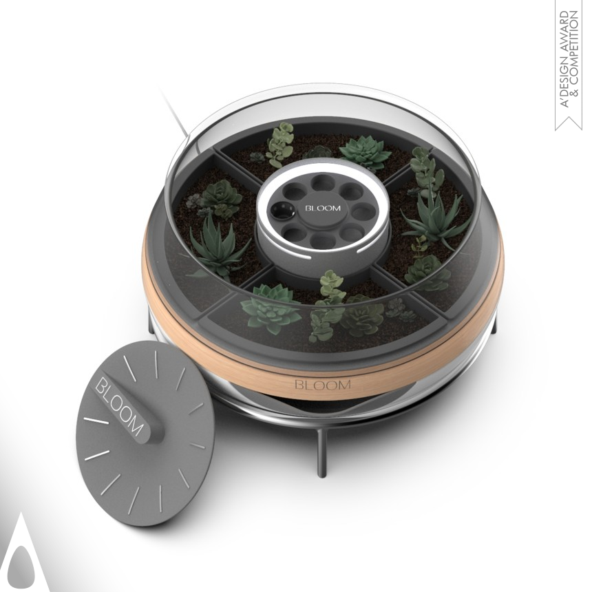 Silver Furniture Design Award Winner 2020 Bloom Succulent Dedicated Grow Box 