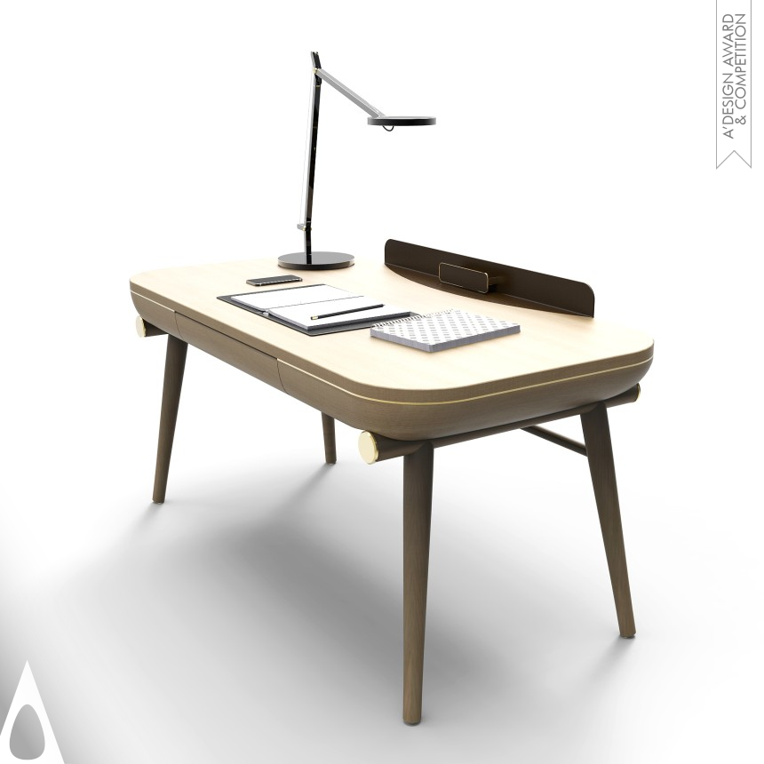 Bronze Furniture Design Award Winner 2020 Mekong Writing Desk 