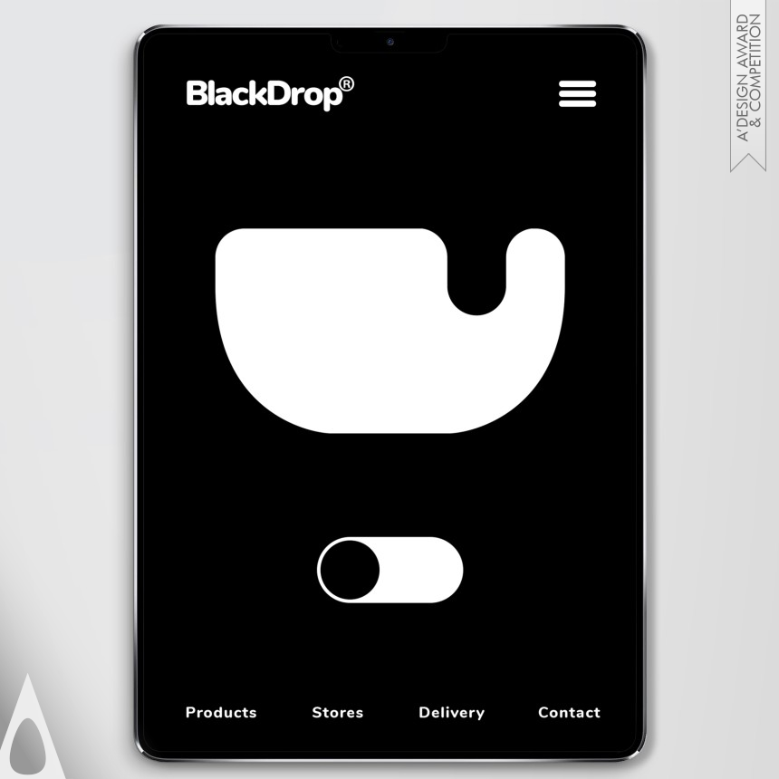 BlackDrop - Silver Graphics, Illustration and Visual Communication Design Award Winner