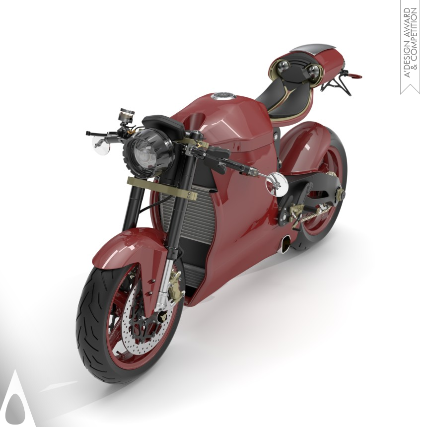 Bronze Vehicle, Mobility and Transportation Design Award Winner 2020 Atto Primo Motorcycle 