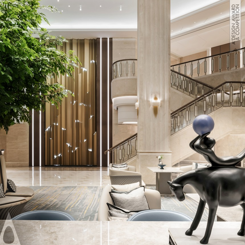 Silver Interior Space and Exhibition Design Award Winner 2020 Shanghui Haoting Sales Center 