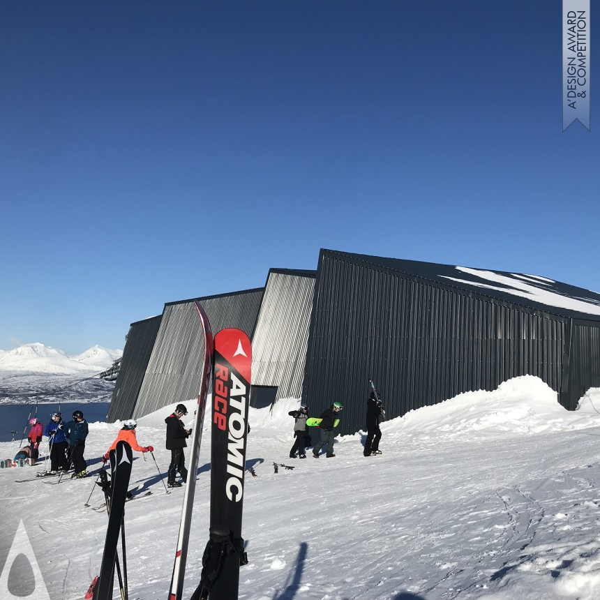 Golden Architecture, Building and Structure Design Award Winner 2020 Narvik Gondola Station Gondola 