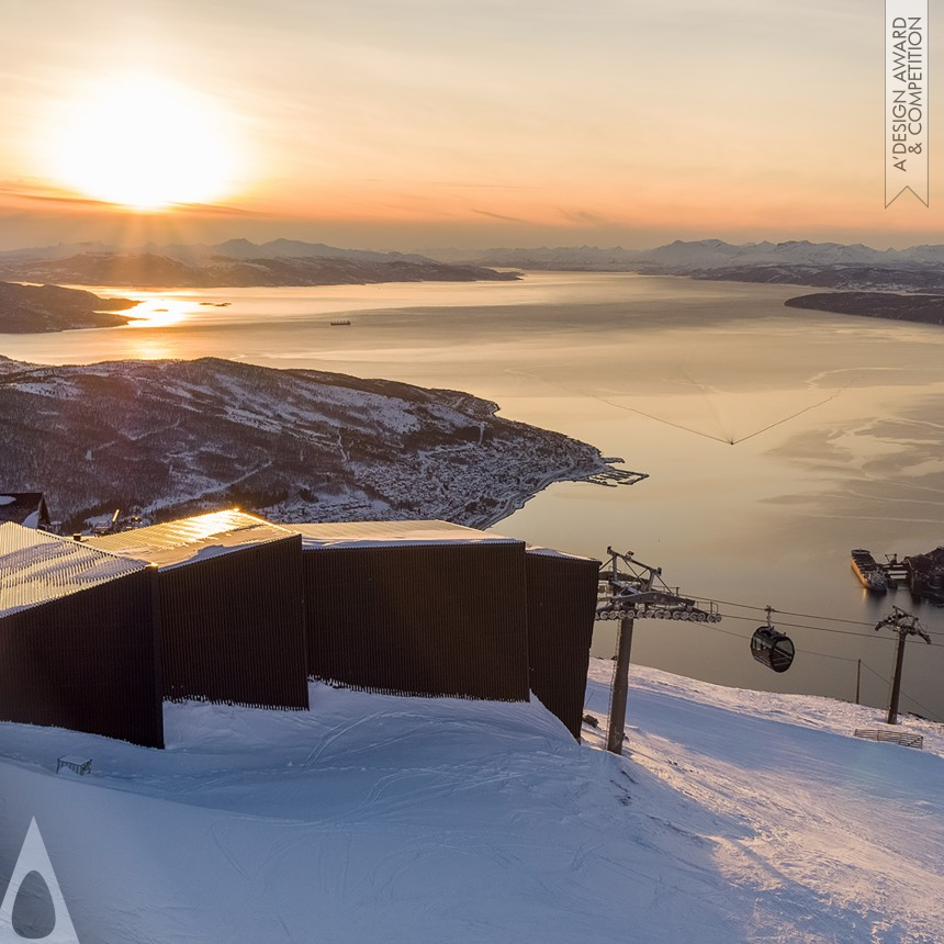 Narvik Gondola Station designed by Snorre Stinessen