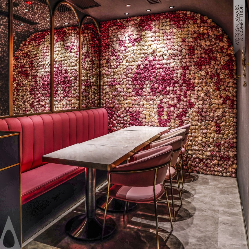 Silver Interior Space and Exhibition Design Award Winner 2020 Camellia Restaurant 