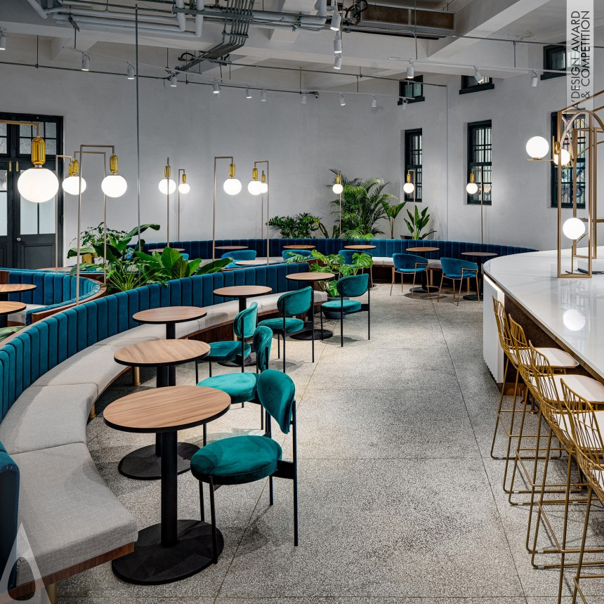 Bronze Interior Space and Exhibition Design Award Winner 2020 Revival Cafe 