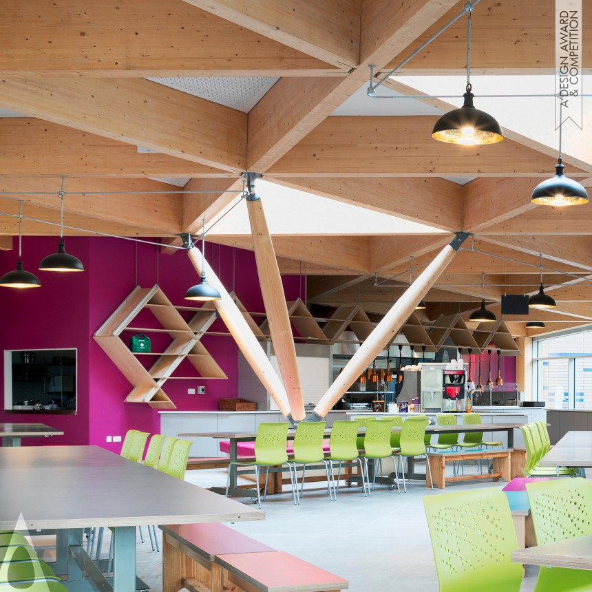 Silver Interior Space and Exhibition Design Award Winner 2020 Elizabeth's Tree House Dining Hall 