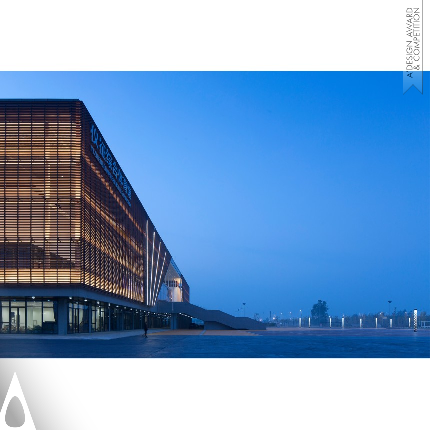 Yizheng Comprehensive Gymnasium - Silver Lighting Products and Fixtures Design Award Winner