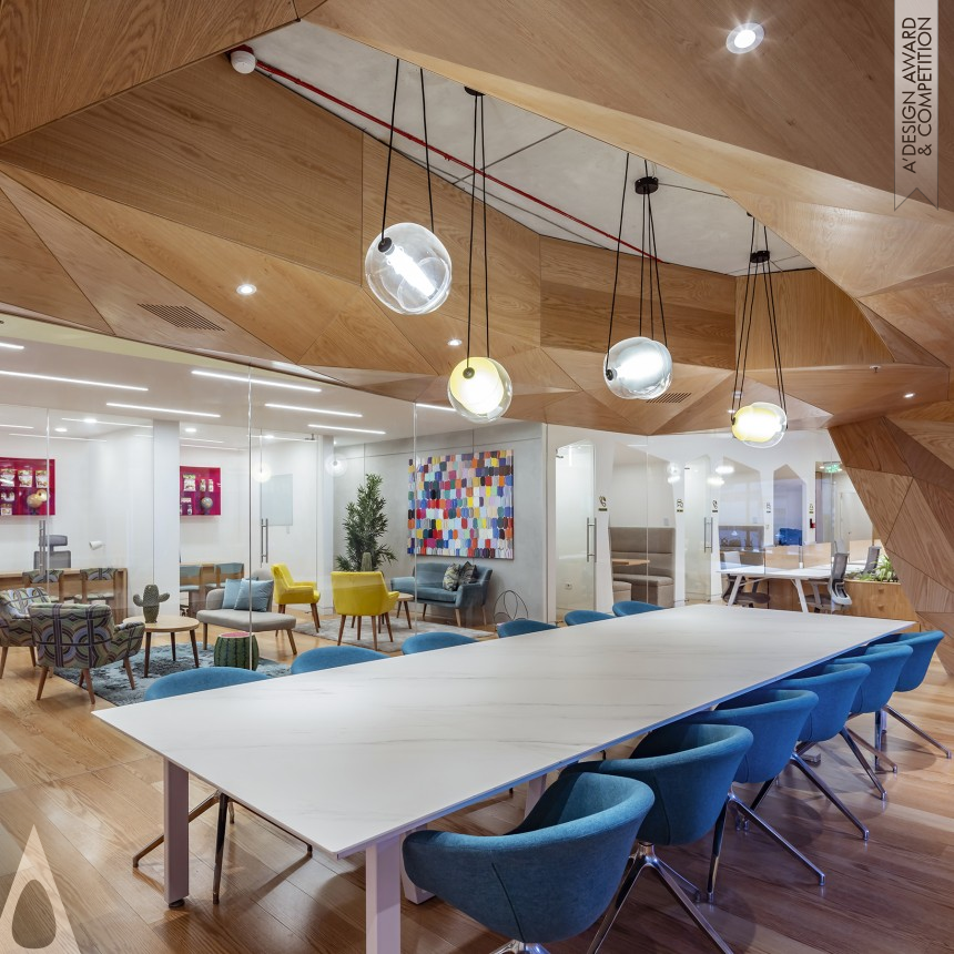 Golden Interior Space and Exhibition Design Award Winner 2020 Terrafertil Headquarter Offices 