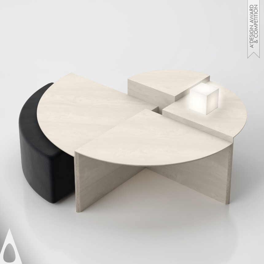 Meltem Eti Proto and Julide Arslan's Cube Coffee Table