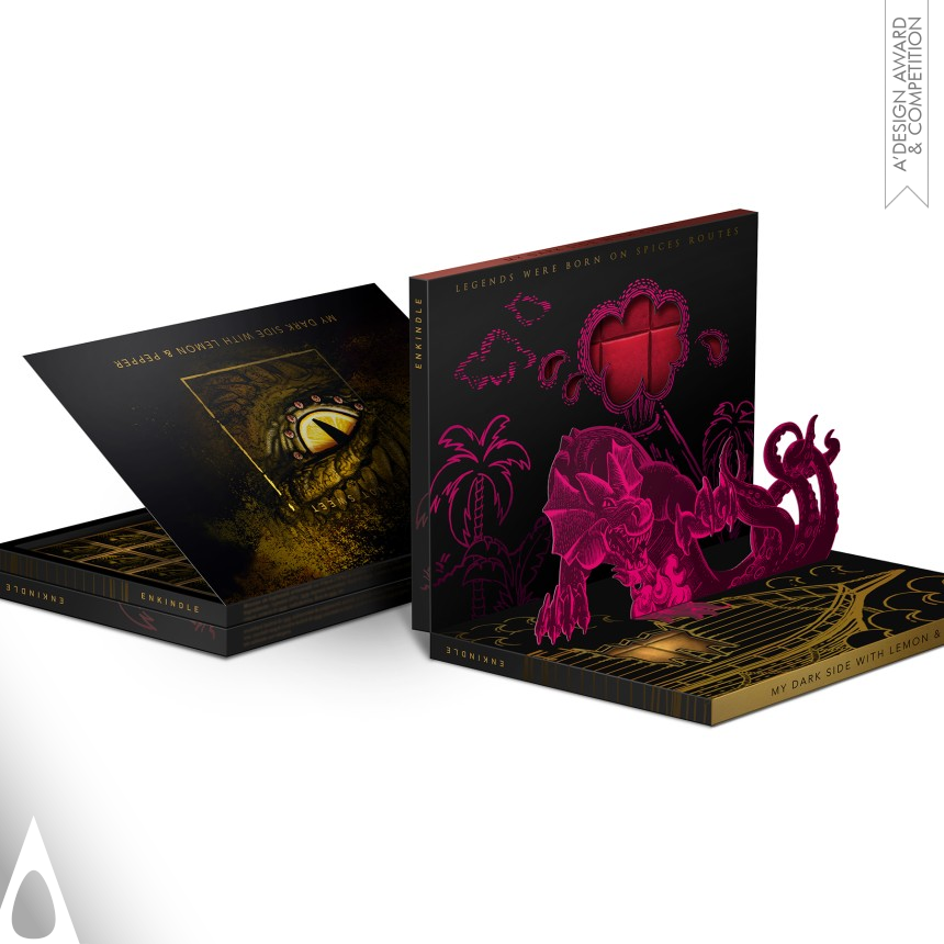 Bronze Packaging Design Award Winner 2020 Enkindle Chocolate Box 