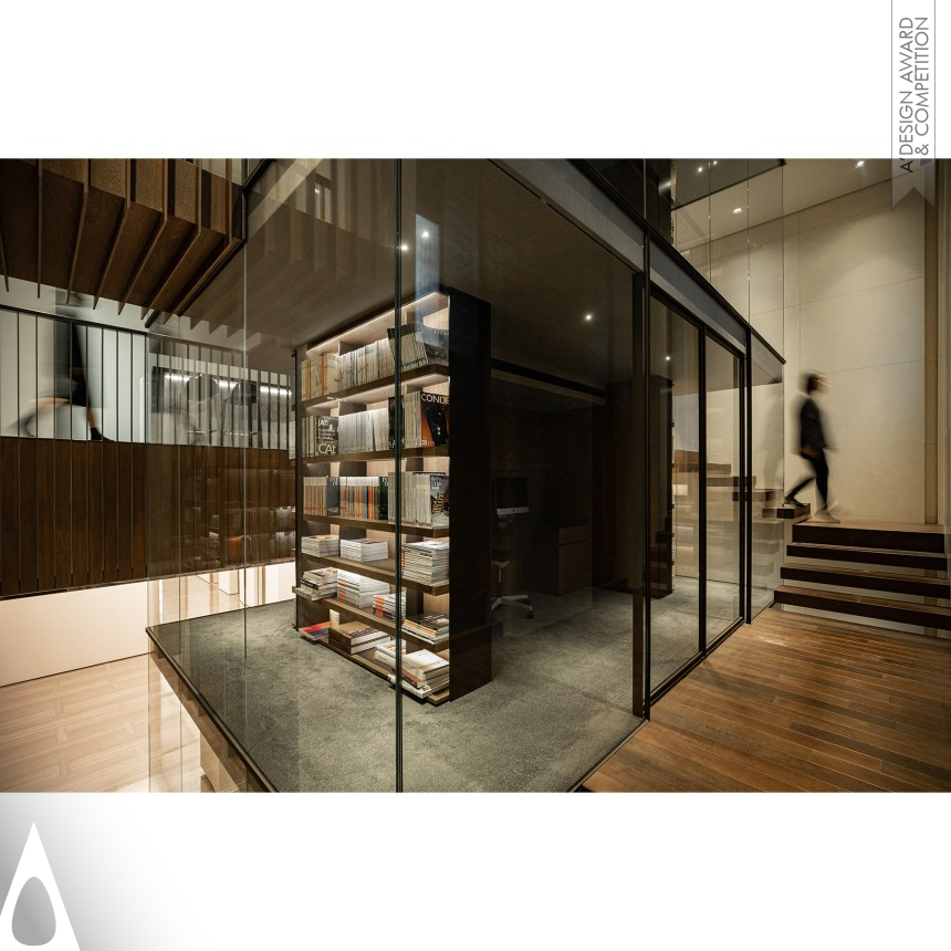 Bronze Interior Space and Exhibition Design Award Winner 2021 AI Group Office Space 