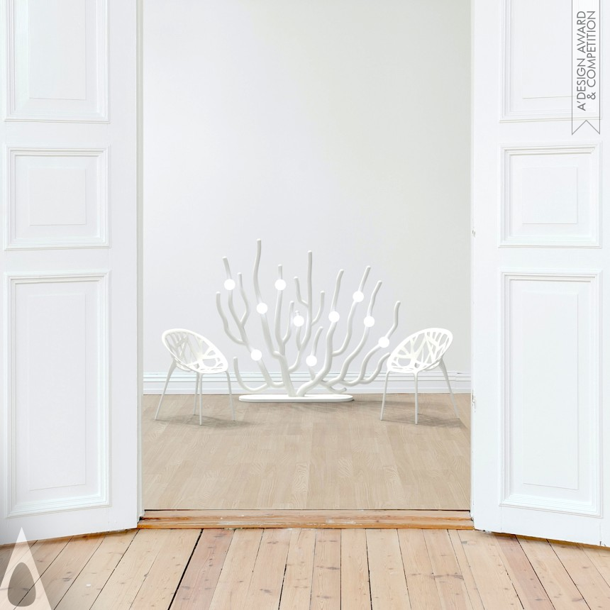 Yongwook Seong's Coral Blanche Floor Lamp