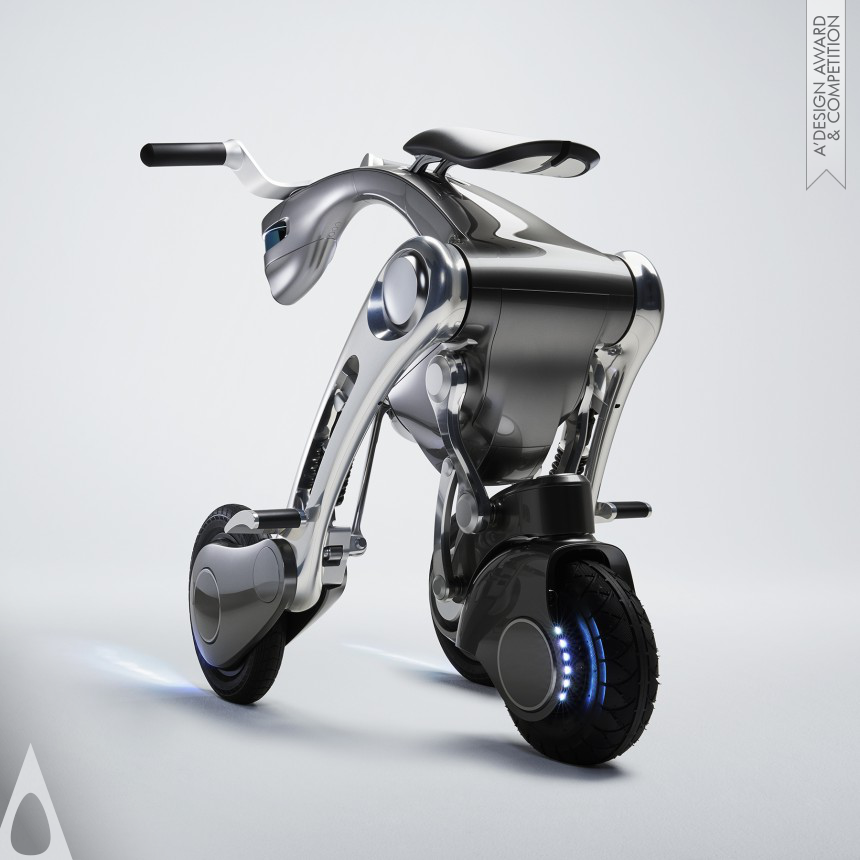 Platinum Vehicle, Mobility and Transportation Design Award Winner 2021 CanguRo Mobility Robot 