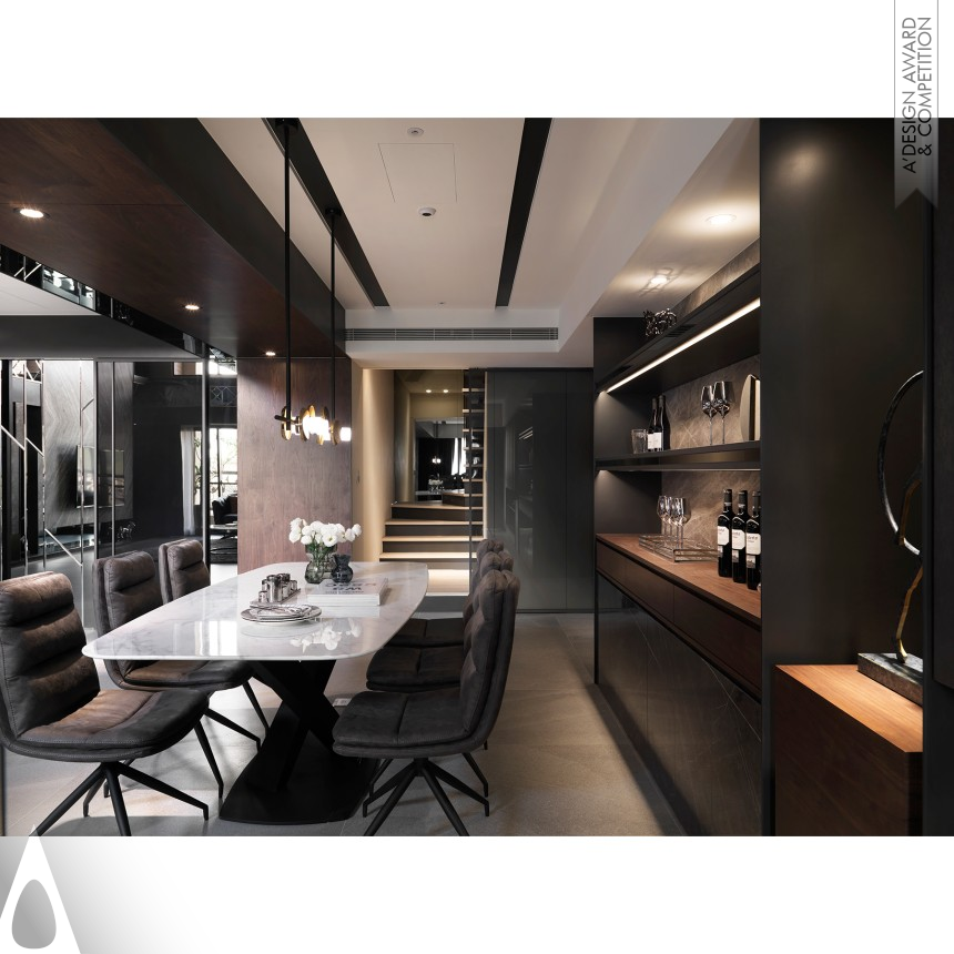 Bronze Interior Space and Exhibition Design Award Winner 2021 Majestic Elegance Residential Space 