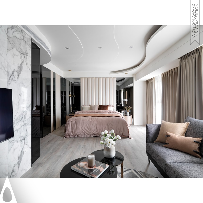 Feng-An Lin's Majestic Elegance Residential Space