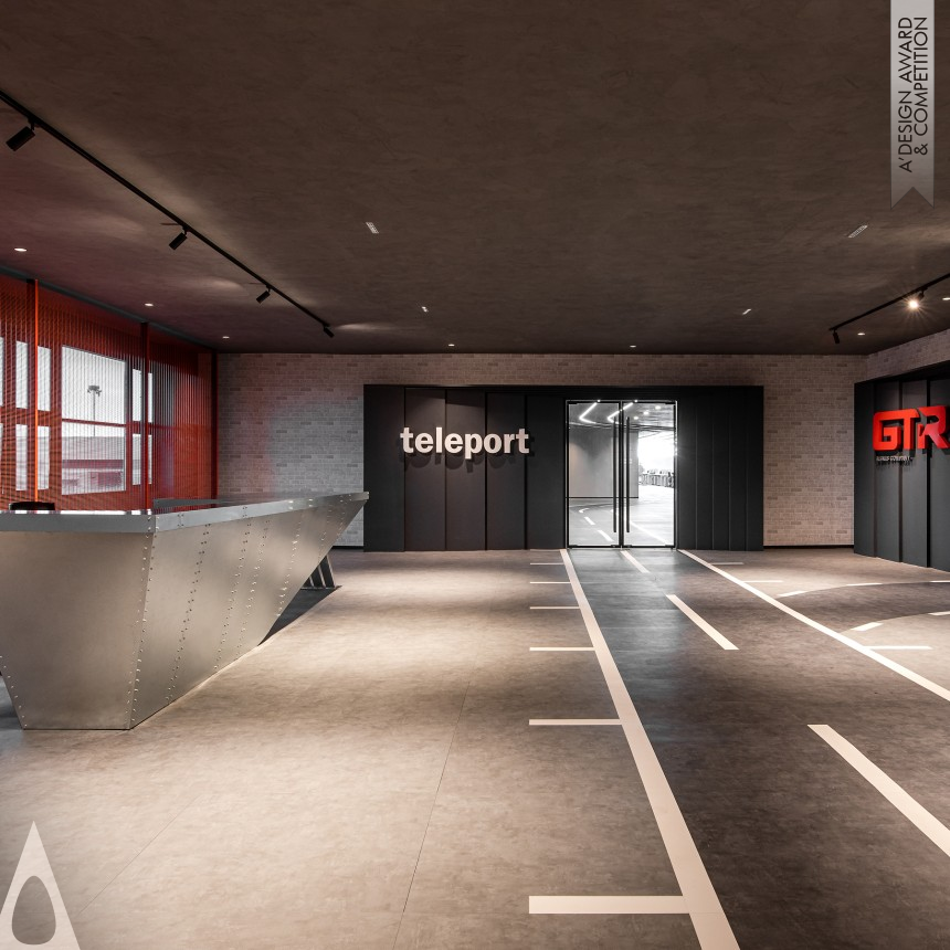 Golden Interior Space and Exhibition Design Award Winner 2021 GTR and Teleport Office 