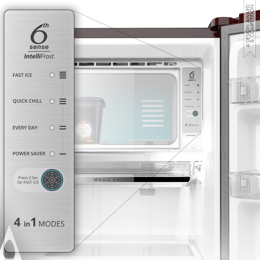 Silver Home Appliances Design Award Winner 2021 Whirlpool IceMagic Pro 2020 Direct Cool Single Door Refrigerator 