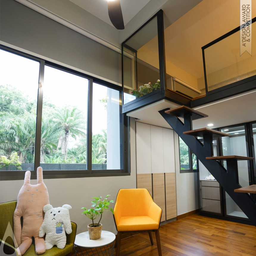 The Loft designed by Elpis Interior Design Pte Ltd