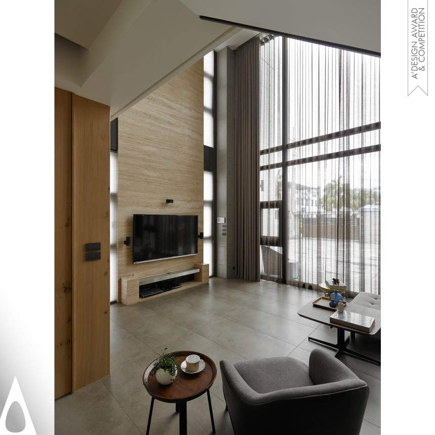 Bronze Interior Space and Exhibition Design Award Winner 2021 Serene Elegance Residence 