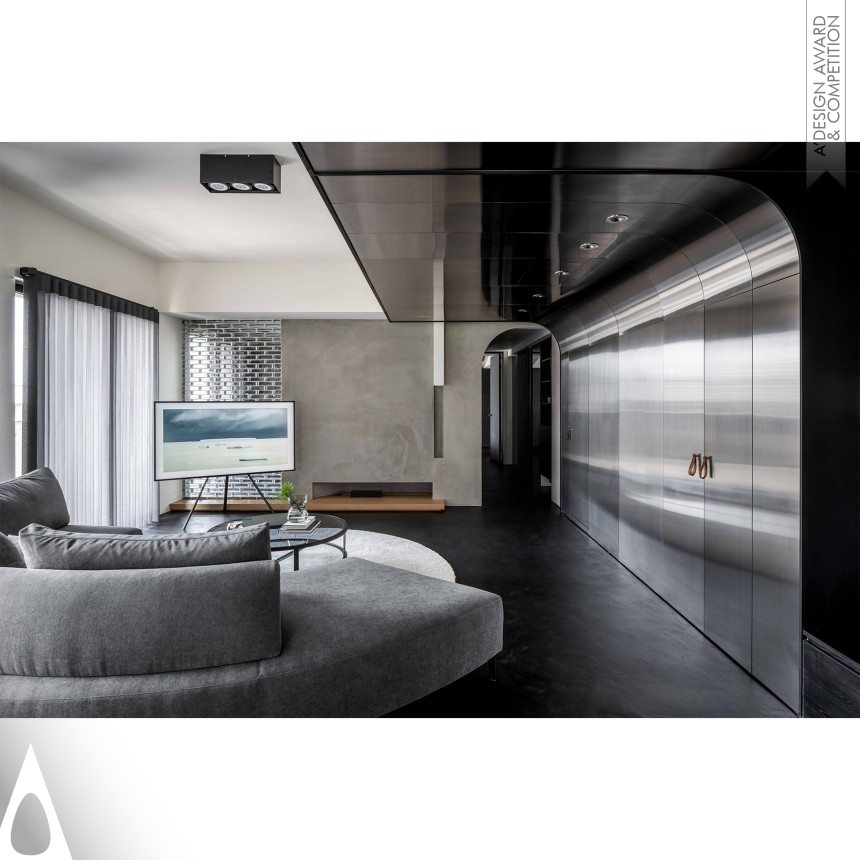 Silver Interior Space and Exhibition Design Award Winner 2021 Transparency Residential Interior Design 