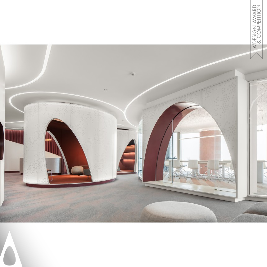 Silver Interior Space and Exhibition Design Award Winner 2021 E-Commerce Company Office Office 