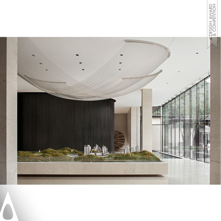 Guiyang Vanke Guanhu Sales Center - Silver Interior Space and Exhibition Design Award Winner